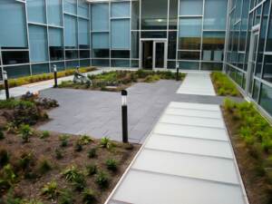 walkable glass skylights