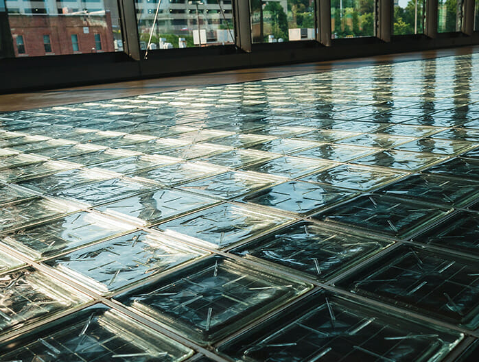 Structural Glass Pavers | Circle Redmont